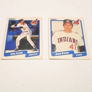 1990 Fleer Baseball Cards 2 Count